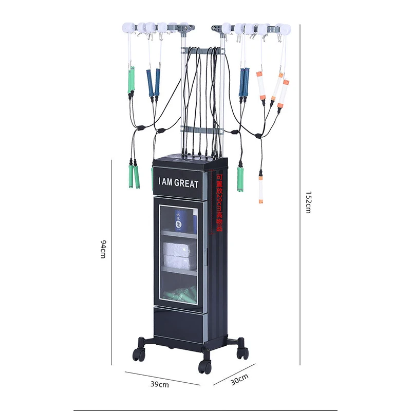 Salon Grade Hair Perming Machine Intelligent Temperature Control Safety Digital Hair Curling Styling Device