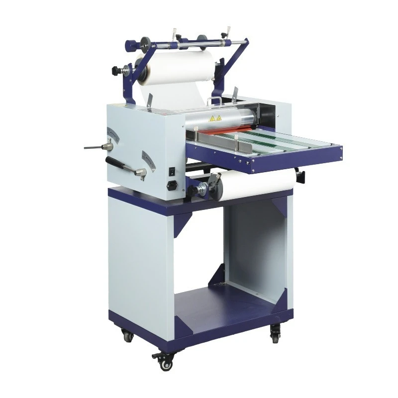 

L388 Fully Automatic Laminating Machine with Anti-Curling Large Steel Roller Belt Paper Feeding Cold/Hot Lamination