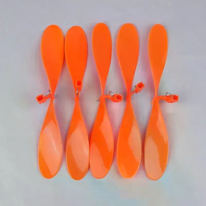 

10 шт. 180-мм пропеллеры на резиновой ленте для моделей самолетов, комплектующие для студенческих самолетов, вращающиеся колеса для авиамоделей