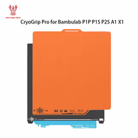 BIQU Panda Build Plate CryoGrip Pro Frostbite Spring Steel Double Sided Textured for BambuLab P1P P1S P2S A1 X1 3D Printer