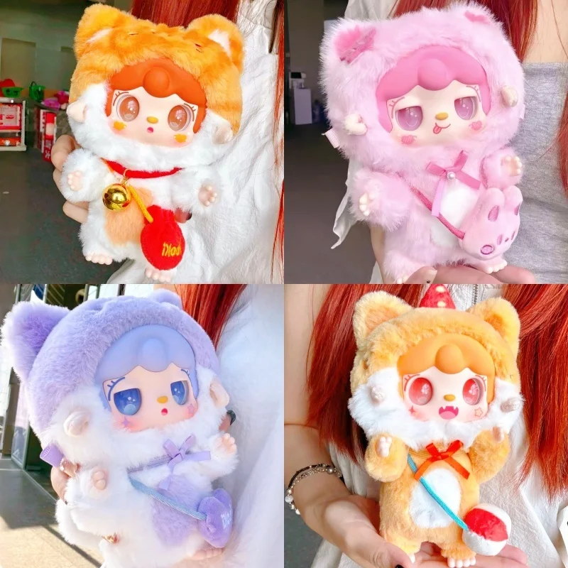 2025 New Arrival Yooki 2.0 Vinyl Doll Blind Box Gift Kitten Kindergarten Series Dolls Bag Pendant Mystery Box Toys Birthday Gift