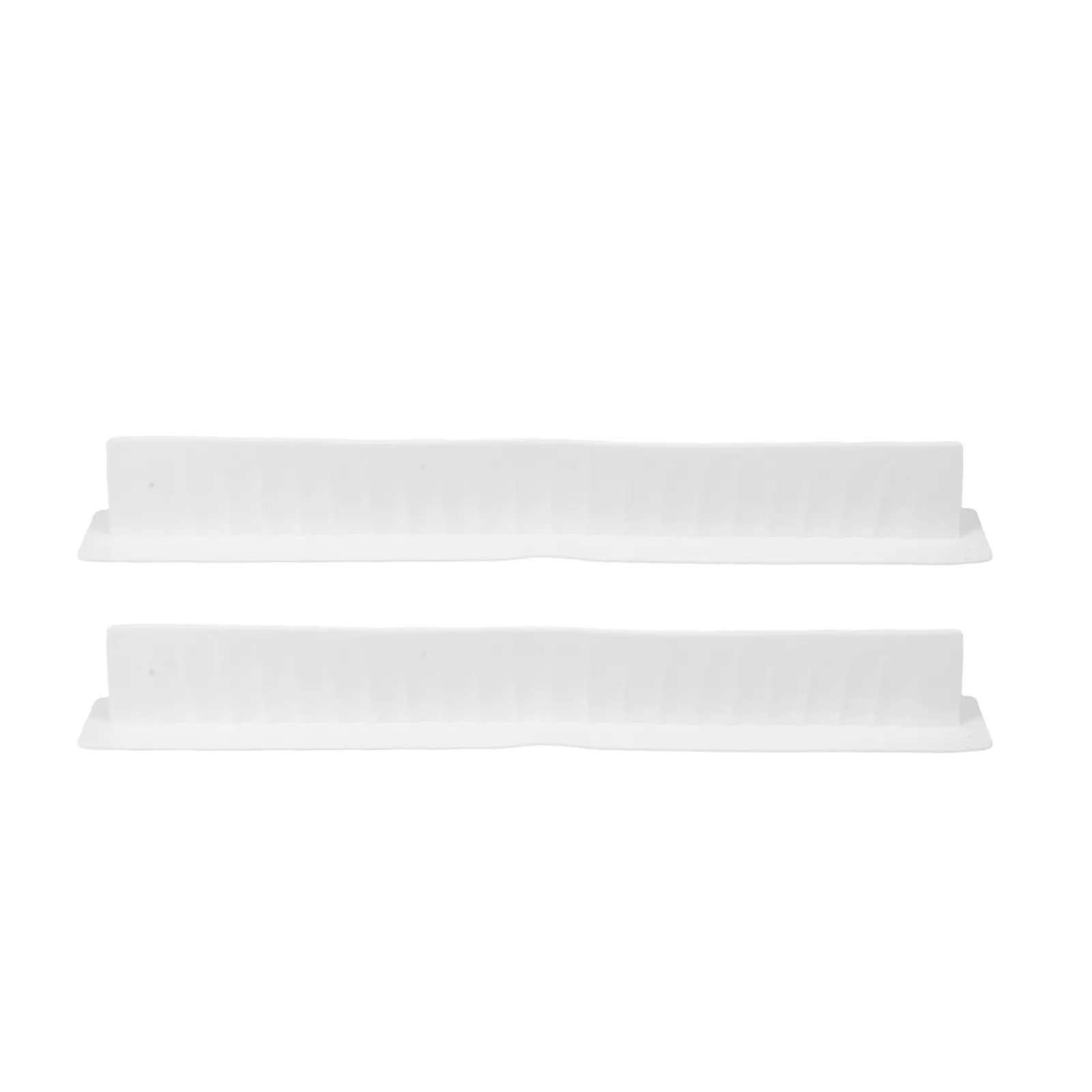 2Pcs Silicone Water Dam Sink Splash Guard Flexible Suction Cup Protector Kitchen Counter Water Barrier Strip No Drill Sink Guard