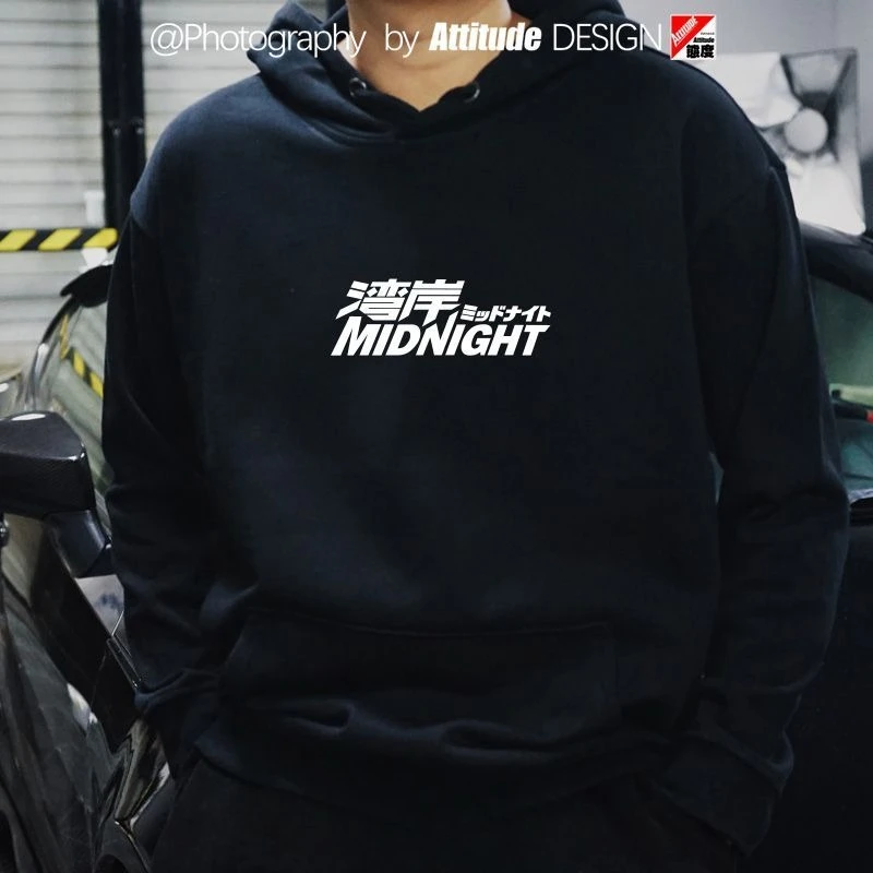 الخريف والشتاء العلامة التجارية العصرية JDM تعديل سيارة الأمريكية مقنعين سترة فضفاضة الرجال والنساء هوديي عادية ومريحة