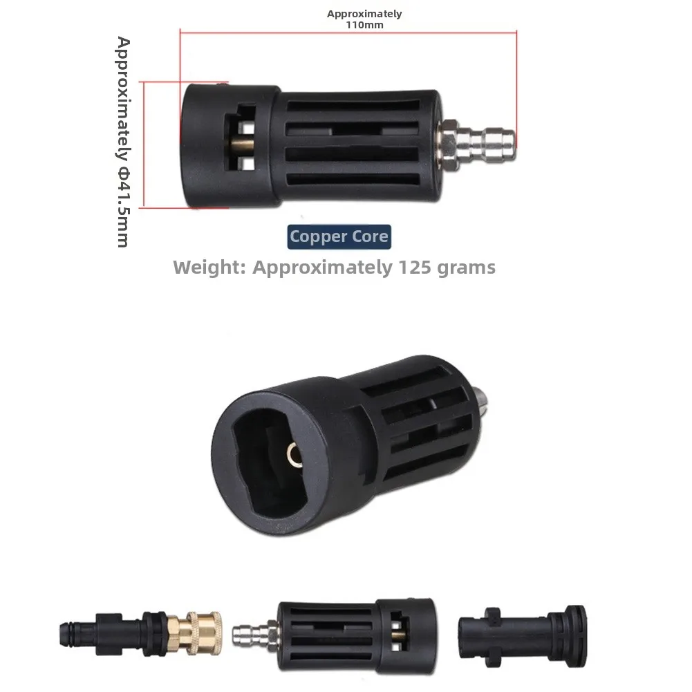 HeavyDuty Pressure Washer Quick-Release Adapter 1/4