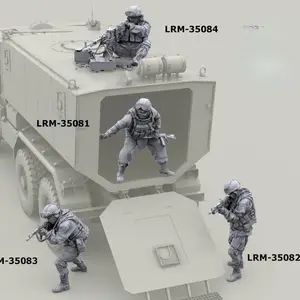 1/35 Resin Figure US Special Forces/MARSOC Modern Soldier in Action with  GPNVG-18 Panoramic Night Vision Goggles Self-Assembly A