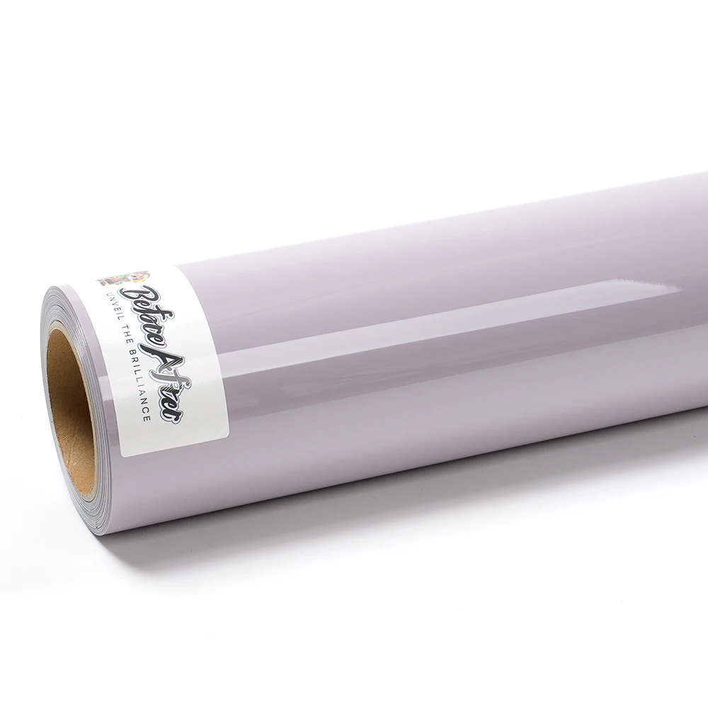 공장 도매 PET 라이너 광택 크리스탈 연보라색 변색 장식 필름 자동차용