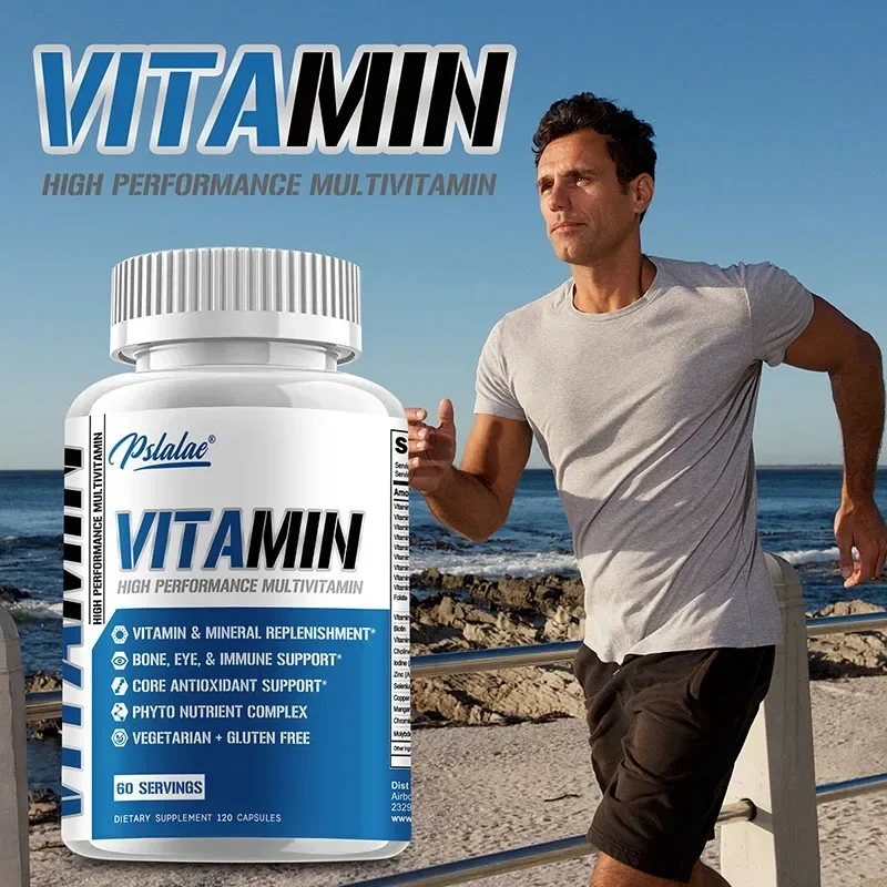 

Men's Multivitamin - Improves Bone Strength, Energy, Immunity, Eye Care, Skin Health and Muscle SupportCapsule