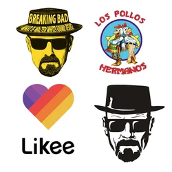 Breaking Bad Car Sticker Chicken Brothers Los Pollos Hermanos Decals Vinyl Dirt Bike Motorcycle Fridge Laptop Mug Stickers