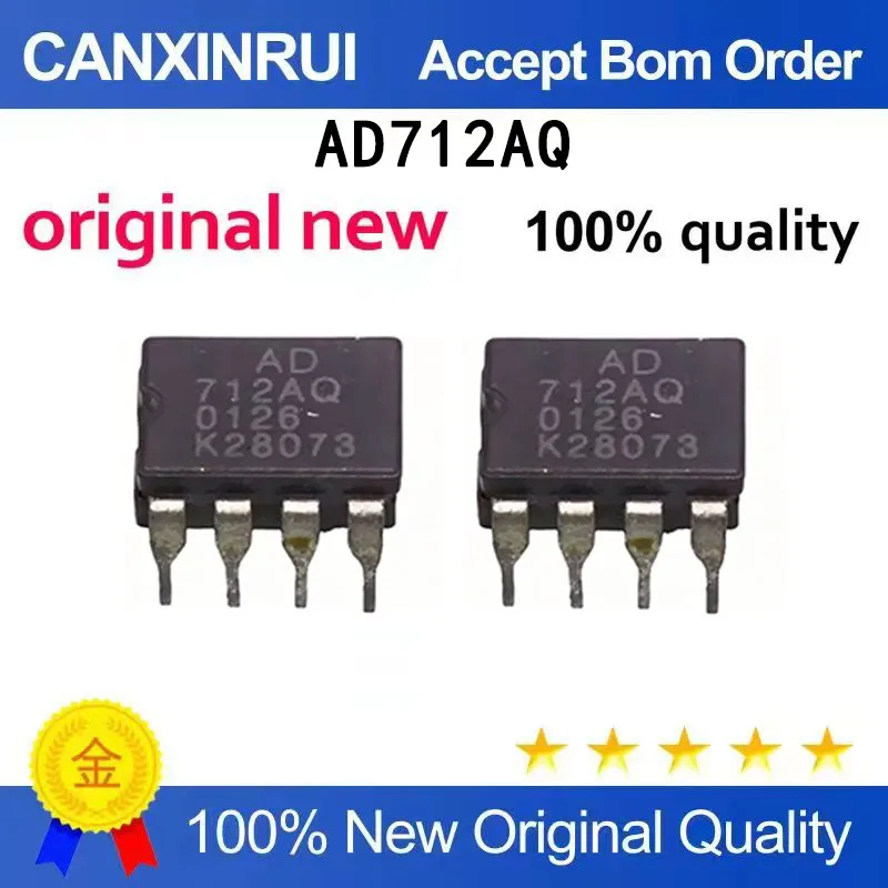 

(5pcs-100pcs）Brand new original AD712AQ AD712 package CDIP8 monitoring level dual operational amplifier ceramic sealed chip IC
