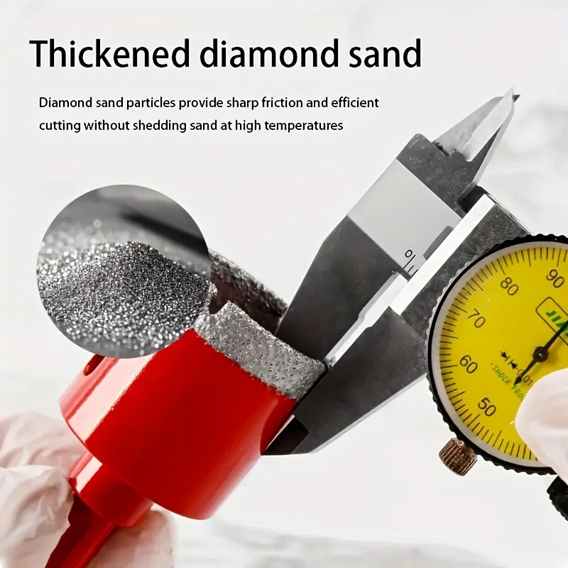 

12pc Multi-Purpose Glass Marble Hole-Drilling Bit Set Diamond Hole Saws Stone Reaming Bits (6mm–35mm) Cutting Bit Set