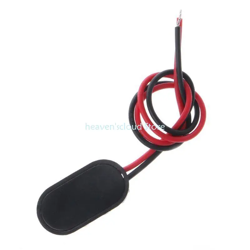 Y88B PP3 PP3 9V Connettore a clip batteria I Tipo Cavi filo in scatola 150 mm Black Red