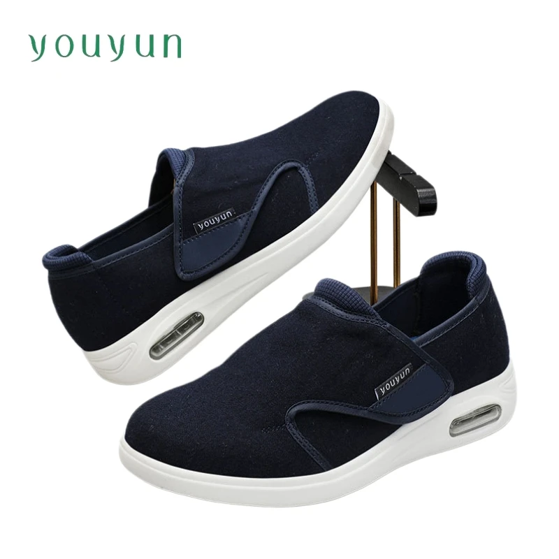 

2026 plus size 37-50 large width wool shoes for women autumn winter warm comfortable flats middle-aged mother walking shoes