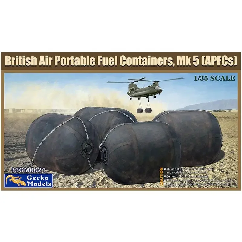 Gecko Models 35GM0021 1/35 Scale British Air Portable Fuel Containers Mk5 APFCs Plastic model kit