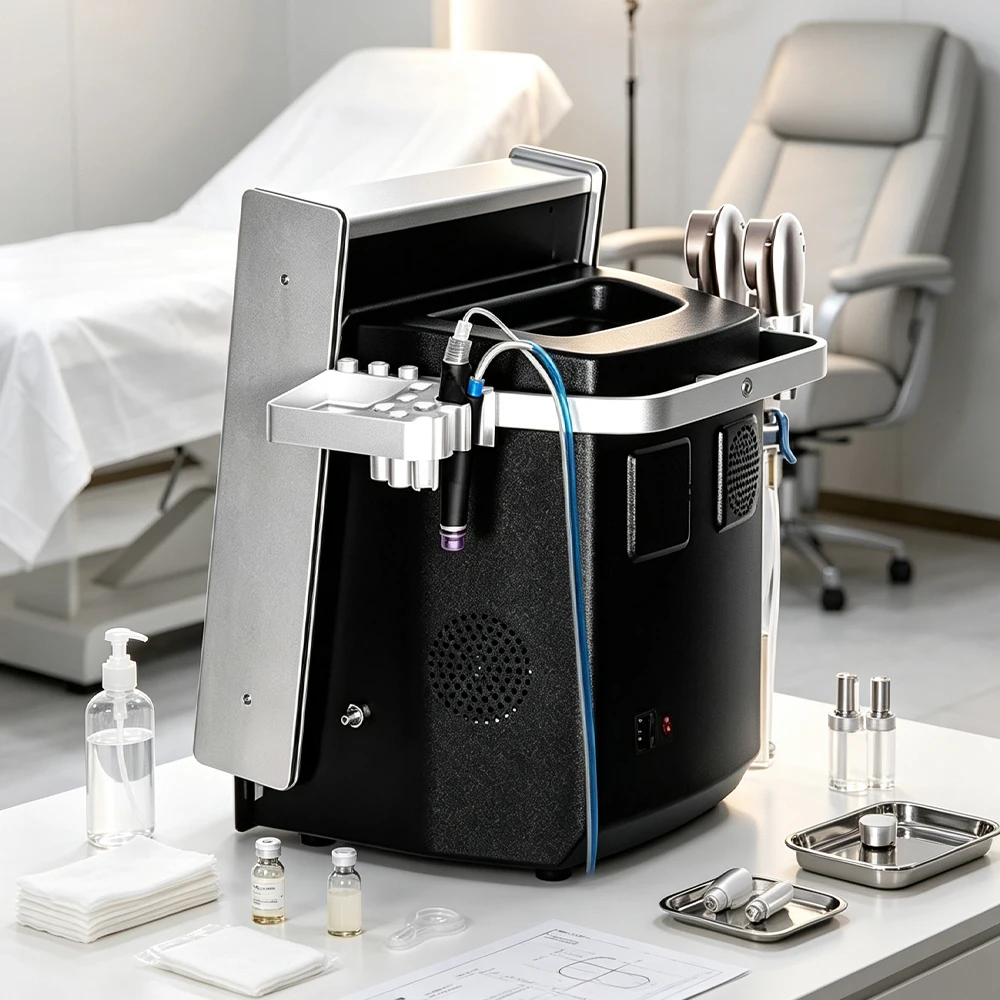 Professional Facial Cleansing Hydration Pore Deep Cleaning Skin Care Salon Device Skin Whitening Equipment