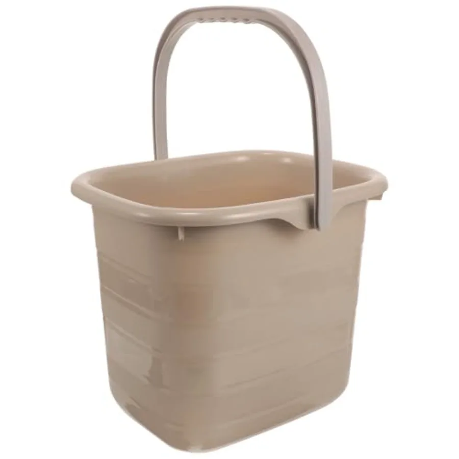 

Пластиковое ведро для швабры с ручкой, 11 л, прямоугольное, портативное, для уборки дома и купания, для хранения и бытового использования