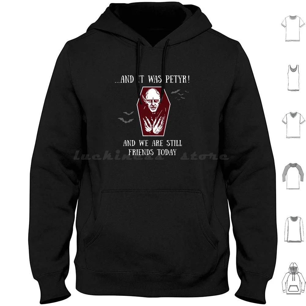 Что мы делаем в тени - и вот, это Пётр! Толстовки с длинными рукавами Nandor The Relentless I Am A Wizard What We Do
