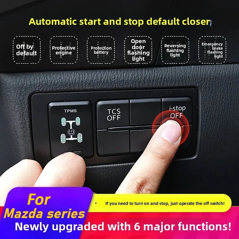 

Для Mazda CX3/CX4/CX5/CX8 Atez автоматический старт и остановка отключения, старт-стоп, модифицированные аксессуары для сокровищ