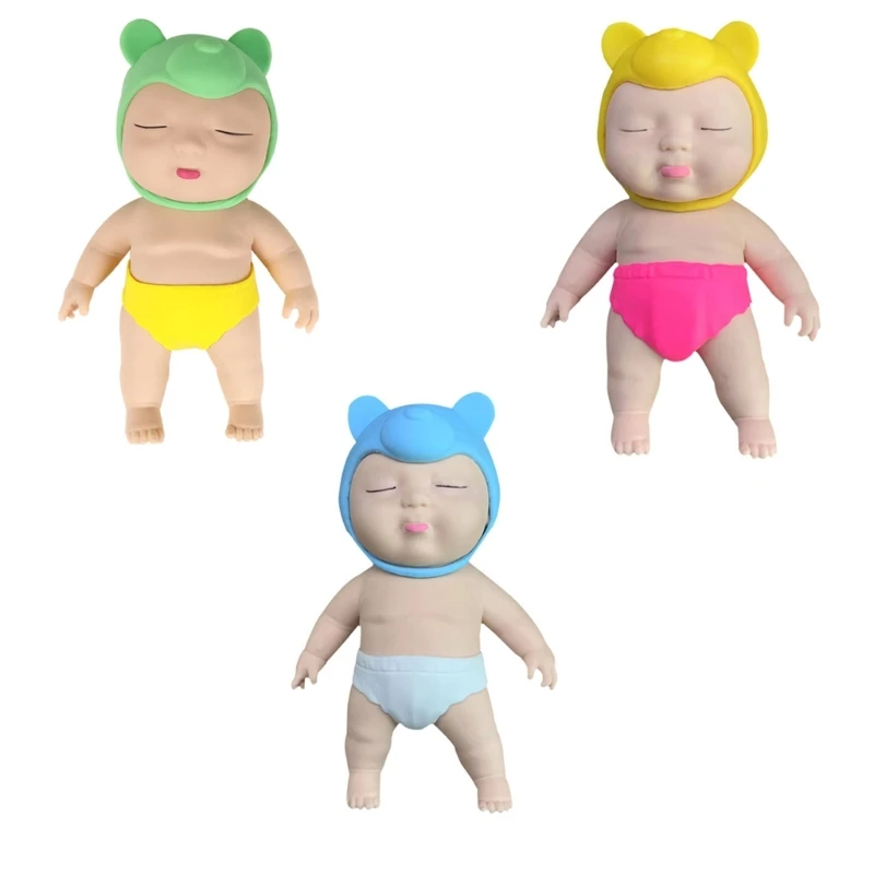 

Soft TPR Toy Baby Slow Rising Stretchy Toy Squeeze Fidgets ADD Stress Toy