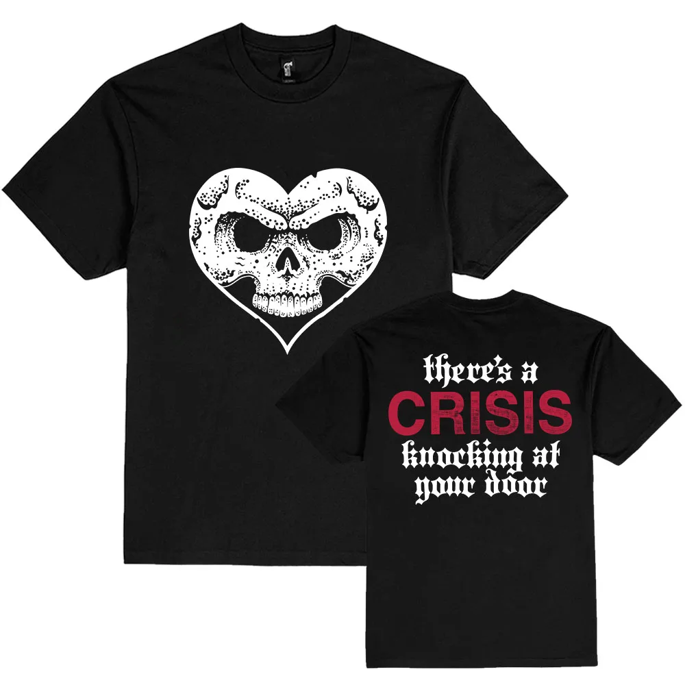 Alexisonfire DRUNKS AOF T-Shirt, Sommer, kurzärmelig, aus Baumwolle, lässig, Unisex, Streetwear, Hip-Hop, mit grafischem Aufdruck, Merchandise, für Damen und Herren. – Detail 5