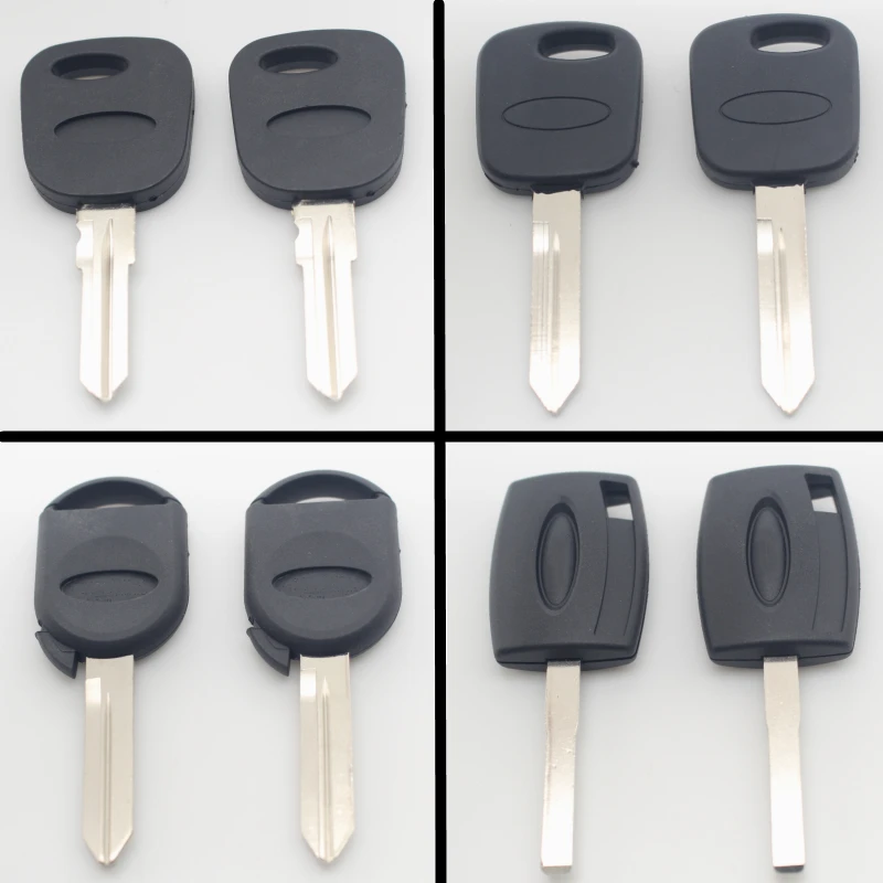 XIEAILI OEM 2Pcs Replacement Case Transponder Key Shell For Ford Escape Kuga Mercury Fiesta Mondeo Focus S-Max Maverick