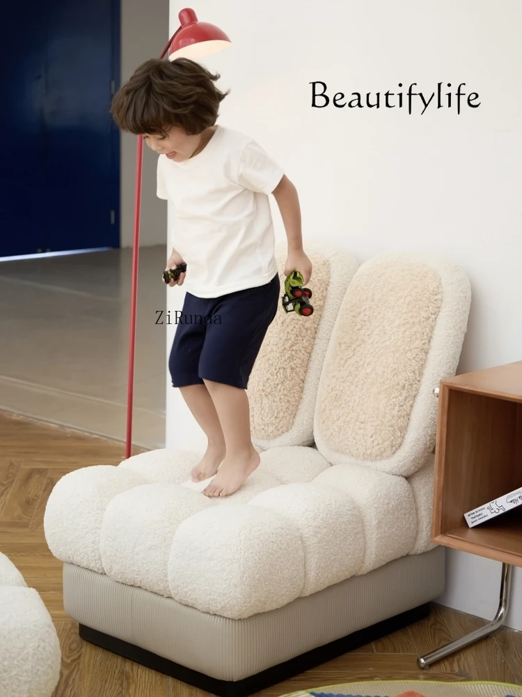 

Big Children's Series "Rabbit Seat" Lamb Fleece Chair Children's Room Lazy Sofa