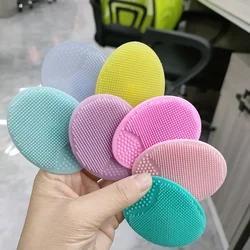 1PCS Silicone Shampoo Brush for Baby Infant Bathing Soft Silicone Boys Kids Shower Brush Head Hair Washing Massage Brushes Wipe