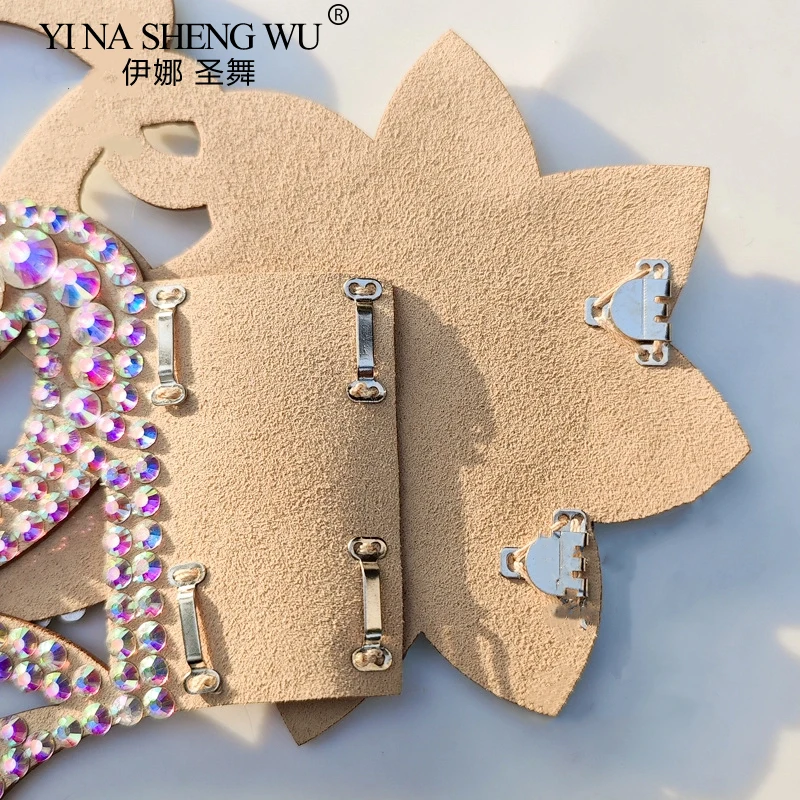 Mulheres cintura corrente cinto de dança do ventre cheio diamante dança wear acessórios indiano desempenho dança do ventre strass cinto