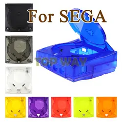1PC Game Console Protector Box Shell Replacement Translucent Case For SEGA Dreamcast DC Protector Shell Gaming Accessories