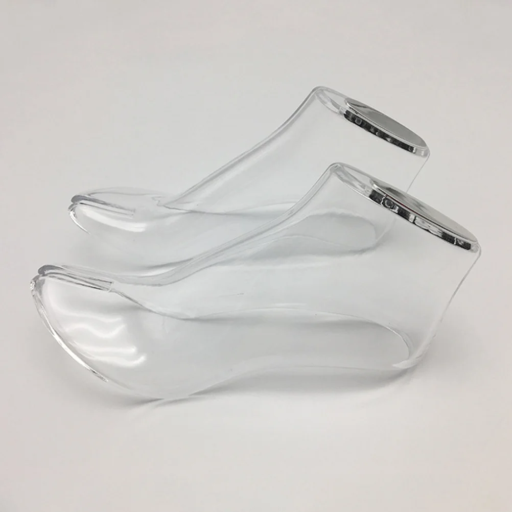 

Shoe Holder High Heels Display Stand Shoes Forms Insert Acrylic Transparent Supports