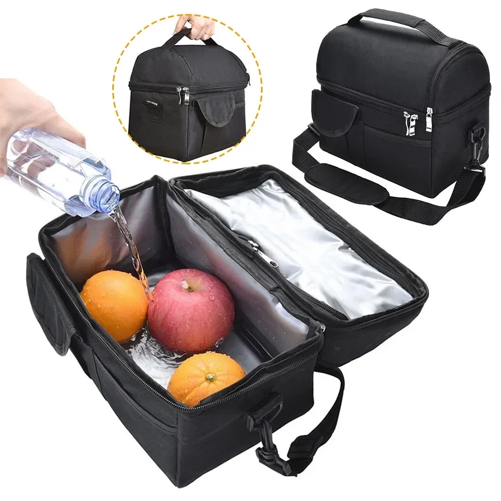 Portable Lunch Box Mommy Bag Carrying Milk Storage Ice Insulation Bag Leak-proof Office Worker Bento Box Picnic Food Container