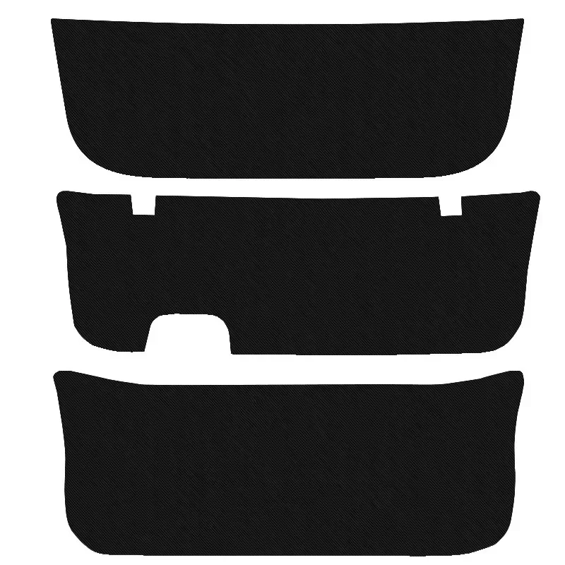 

For KIA Seltos SP2 Stonic YB 2019-Present Car PU Leather Mat Anti-kick Cushion Trunk Weather Dustproof Tailgate Sticker Accessor