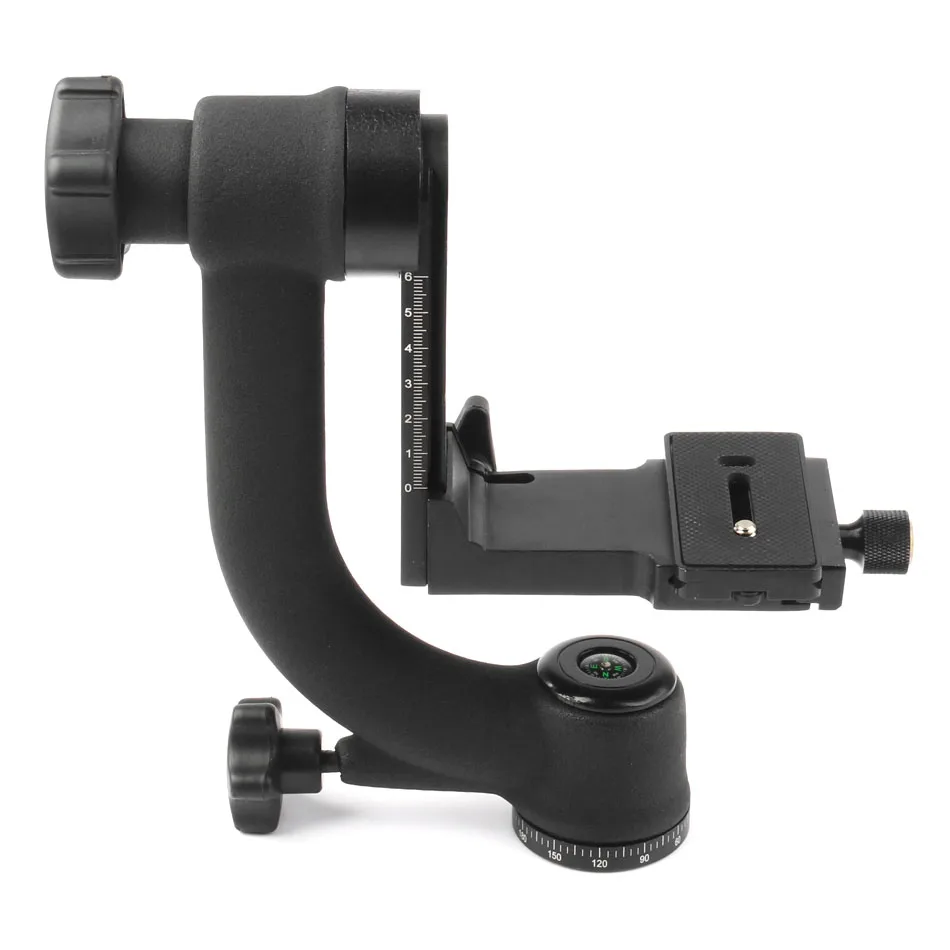 Tête de trépied pour appareil photo reflex numérique Guardian, plaque de dégagement rapide, vis 1/4, convient pour appareil photo IL Nikon Sony Pentax Fujifilm, professionnel