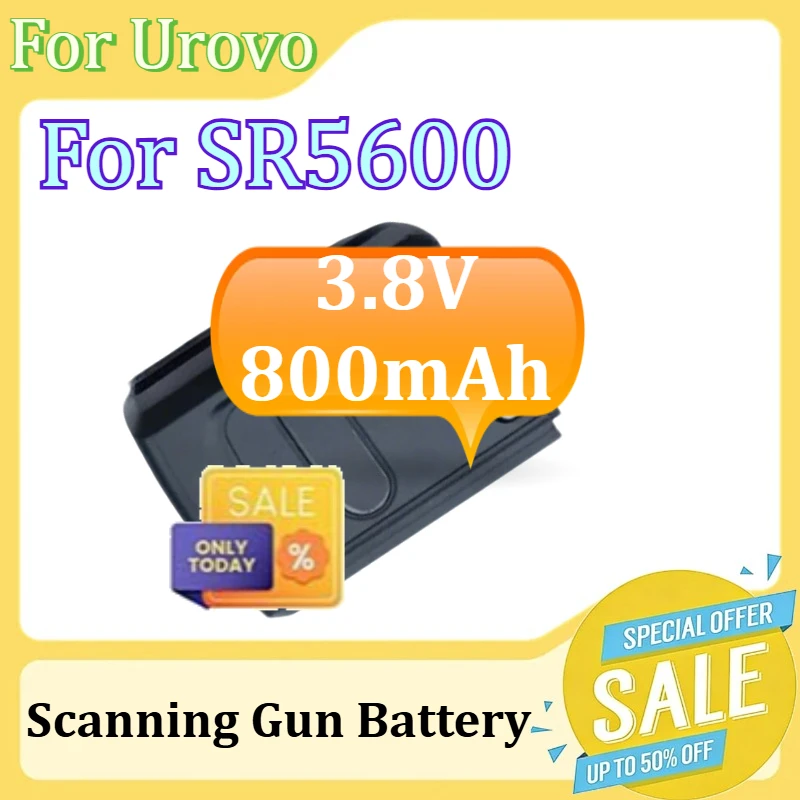 

Replacement Battery For Urovo SR5600 Battery for CODEK Scanning Gun 3.8V 800mAh