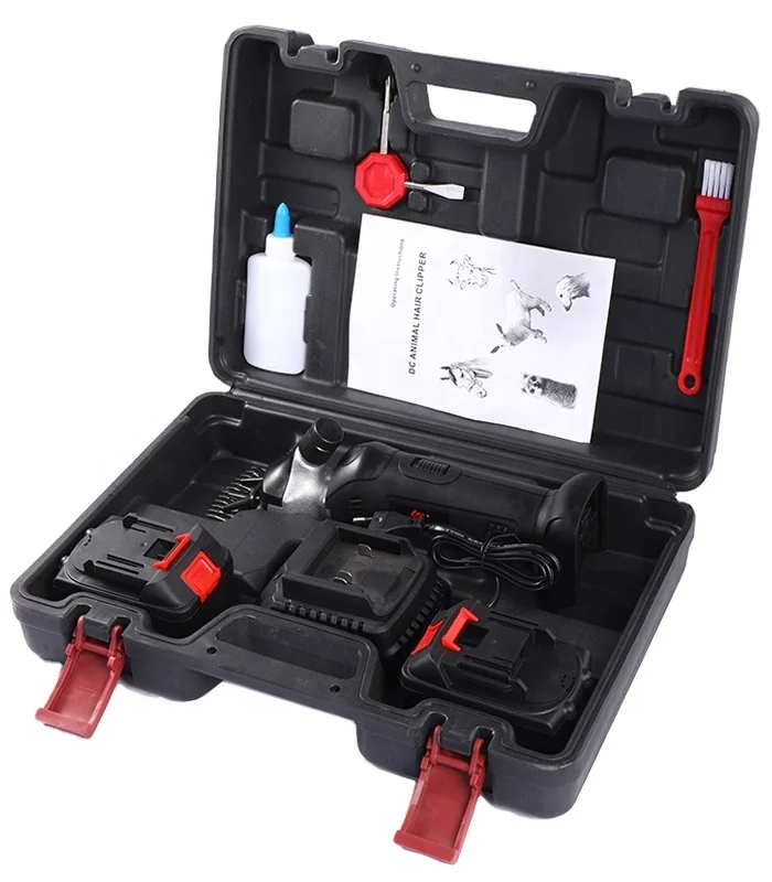 Rechargeable Electric Clipper Sheep Wool Shears Machine for Animal Goat Sheep Wool