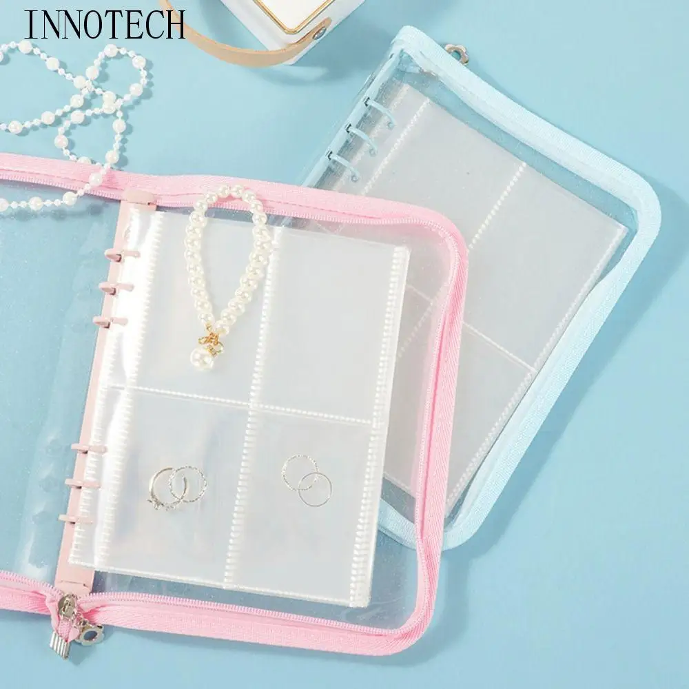 

Tear Resistant 100 Days Envelope Challenge Clear Waterproof Loose-leaf Notebook Set Kawaii PVC Savings Challenges Book