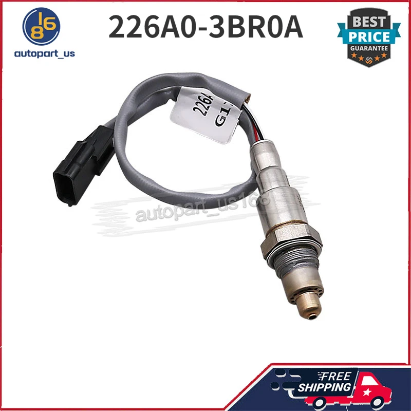 Oxygen Sensor O2 Sensor Lambda Sensor 226A0-3BR0A 226A03BR0A For 2017-2021 Nissan Kicks 1.6L