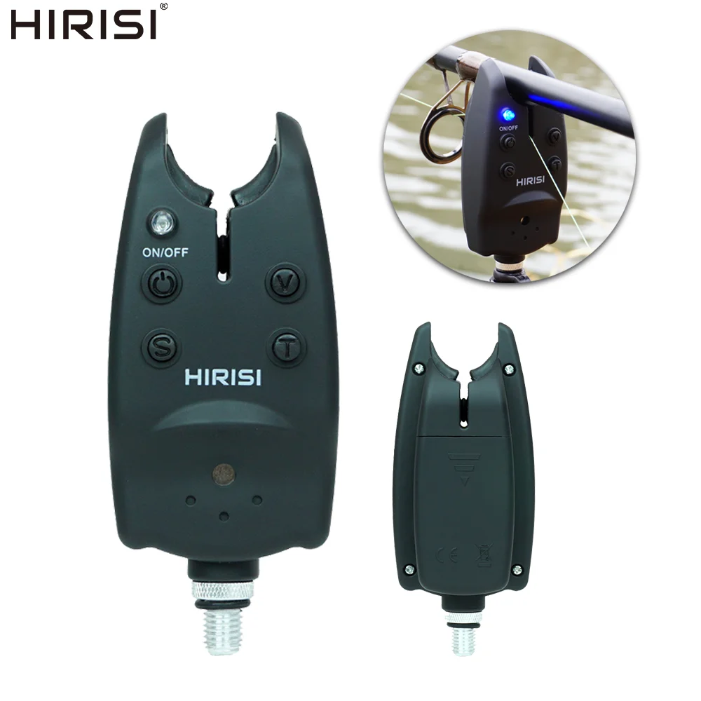 

Сигнализация поклевки на карпа Hirisi со светодиодной подсветкой, высокая чувствительность, защита от помех, водонепроницаемый индикатор сигнализации, рыболовные снасти