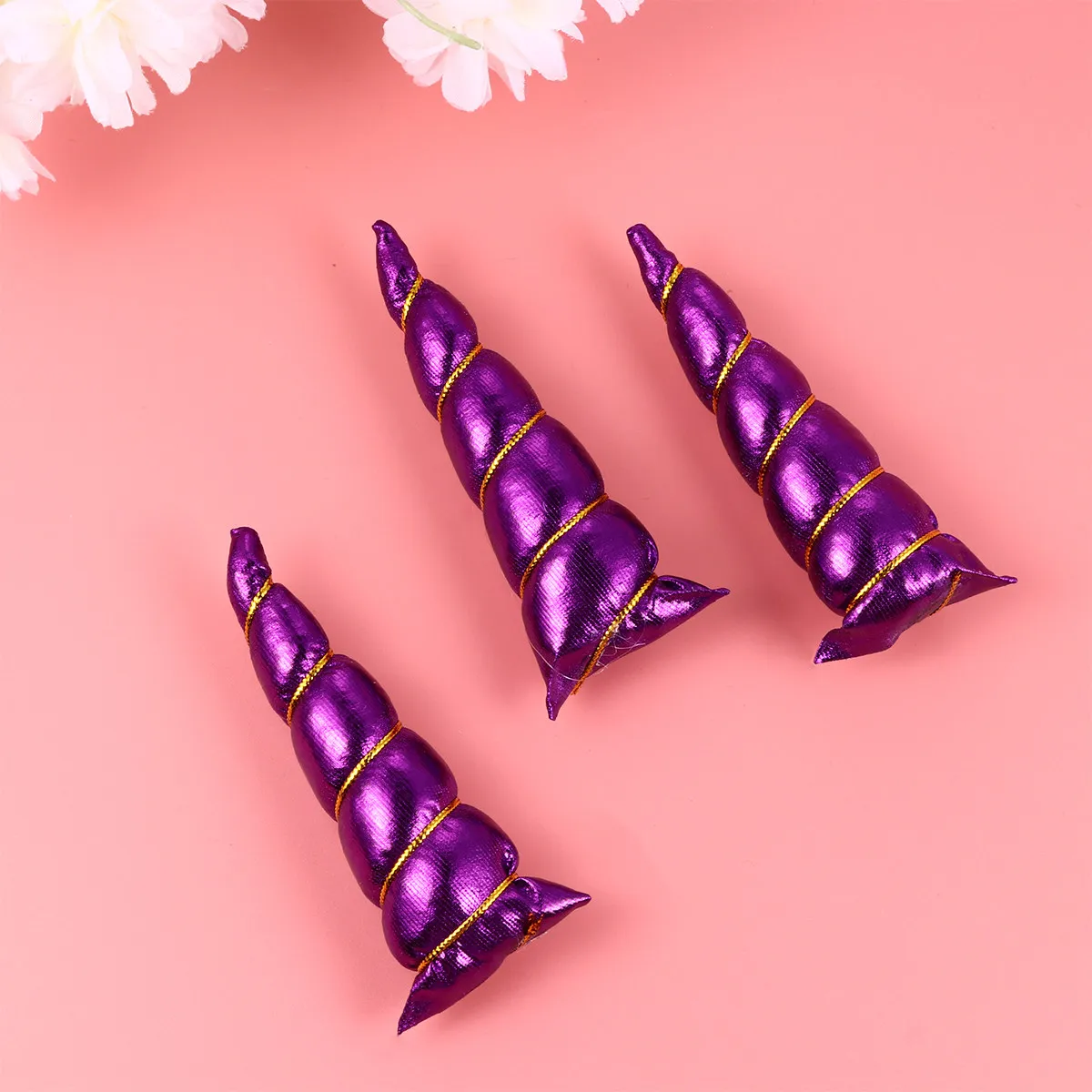 

10 шт. повязок на голову с единорогами, мягкие, безопасные, удобные аксессуары для волос для вечеринок и карнавалов