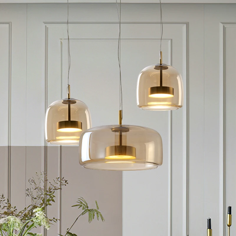 

Modern Chandeliers Pendant Lights Led Simple Indoor Modern Glass Lamp Fixture Gold Restaurant Living Room Indoor Small 90 80 100