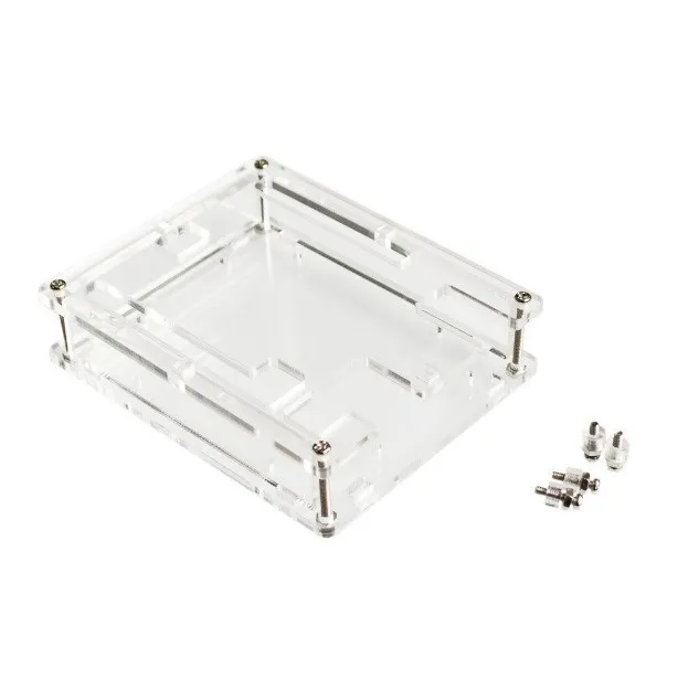 For Uno R3 Case Enclosure Transparent Acrylic Box Clear Compatible with 