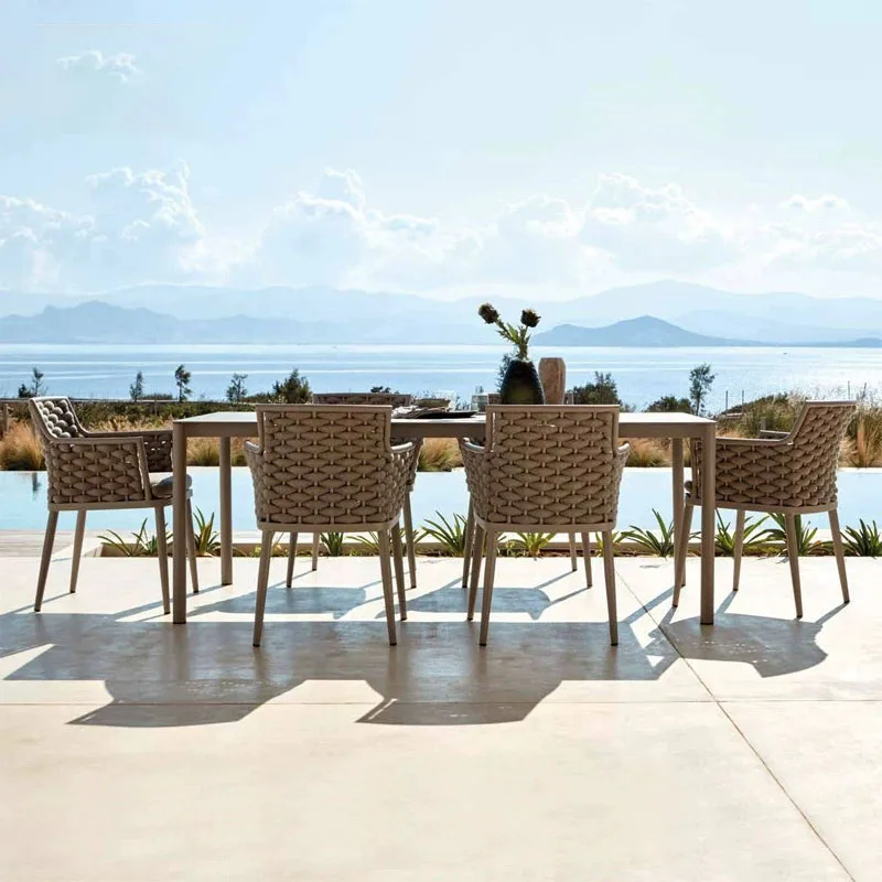 Camping Designer Garden Furniture Sets Mobile Coffee Restaurant Table Outdoor Study Luxury Picnic Poker Mesa Home Furniture