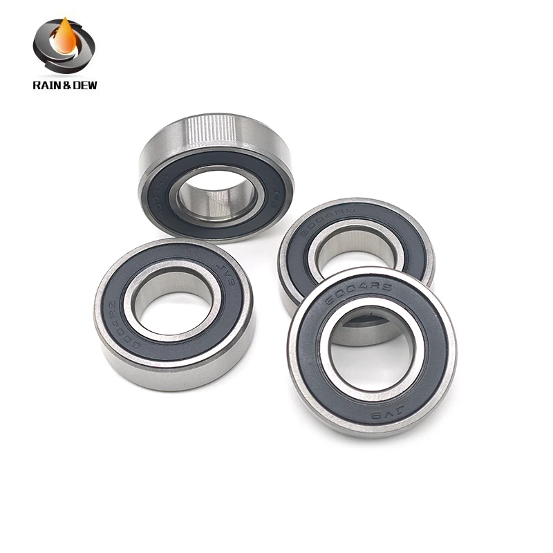 2 قطعة 6004RS 20X42X12mm تحمل ABEC-7 الأخدود العميق 6004-2RS الكرات 6004 180104 RS 6004 2RS EMQ جودة