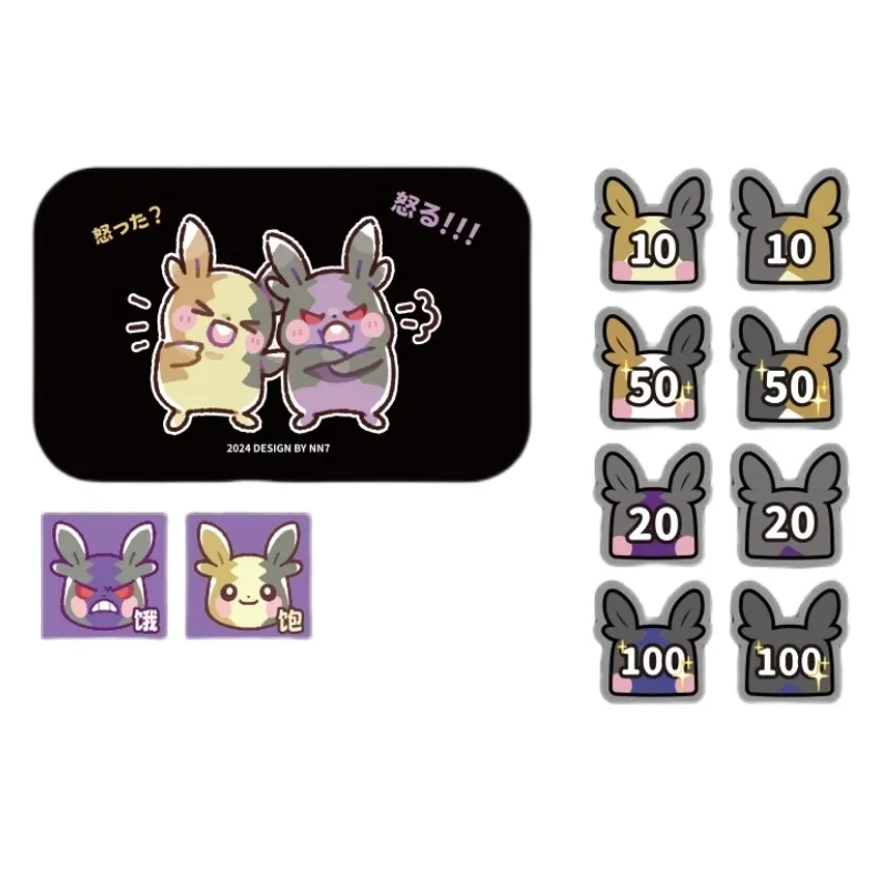 Pokemon Morpeko Animation Characters Self Made PTCG Indicator Damage Counter Dice Anime Classics Game Collection Cards Toy Gift