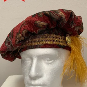 Medieval headwear from the tudor costume for men, Renaissance, Victorian, Queen Elizabeth, Tudor Period, Disqualt Poet, Muffin Hat, Headwear 10 Main Sales Chapeu Queen Elizabeth - №3