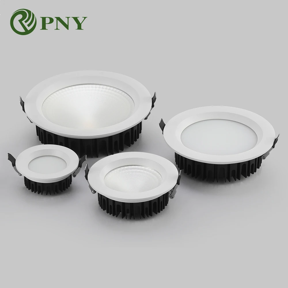 

PNY High Quality LED Downlight Recessed Ceiling Lamp 220V 9W 16W 21W 30W Embedded COB Down Light For Living Room Bedroom Kitchen