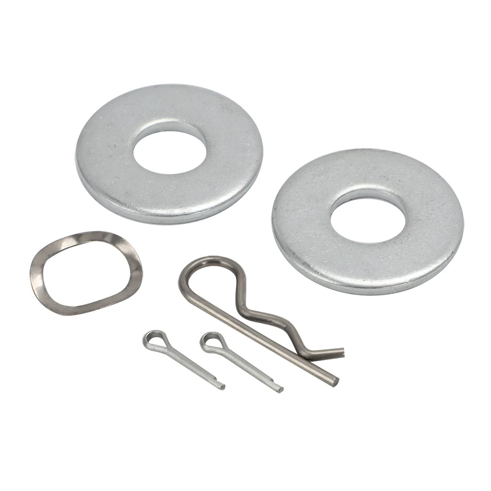 Complete Transfer Case Shifter Bushing Kit For Jeep CJ5 CJ7 Scrambler Dana 300 Washer Pin Nut Set