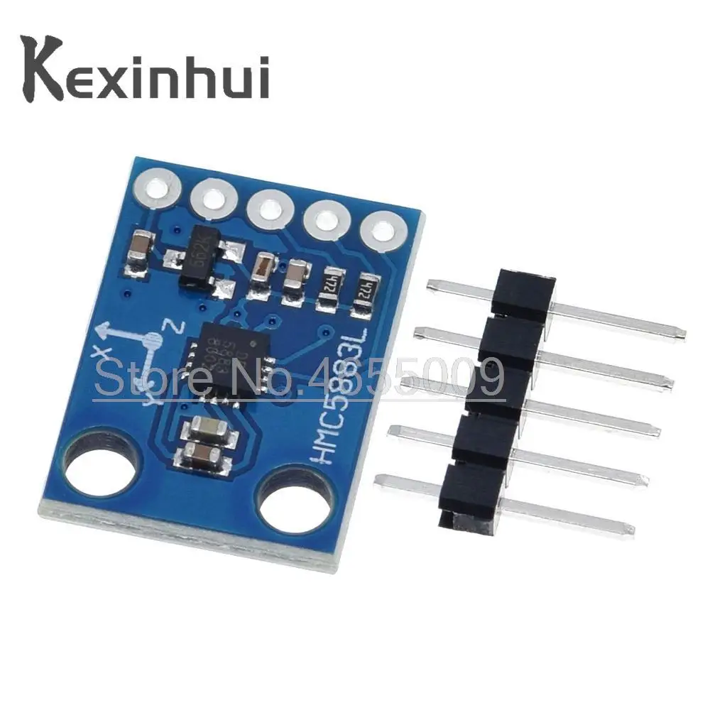 GY-273 3V-5V QMC5883L Triple Axis Compass Magnetometer Sensor Module Three Axis Magnetic Field Module For Arduino