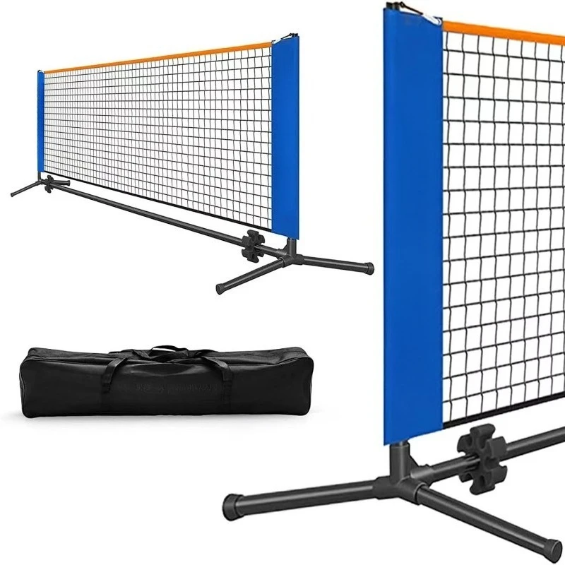 10ft Portable Pickleball & Tennis Net Set, Adjustable Outdoor Sports Net for Backyard & Family Activity