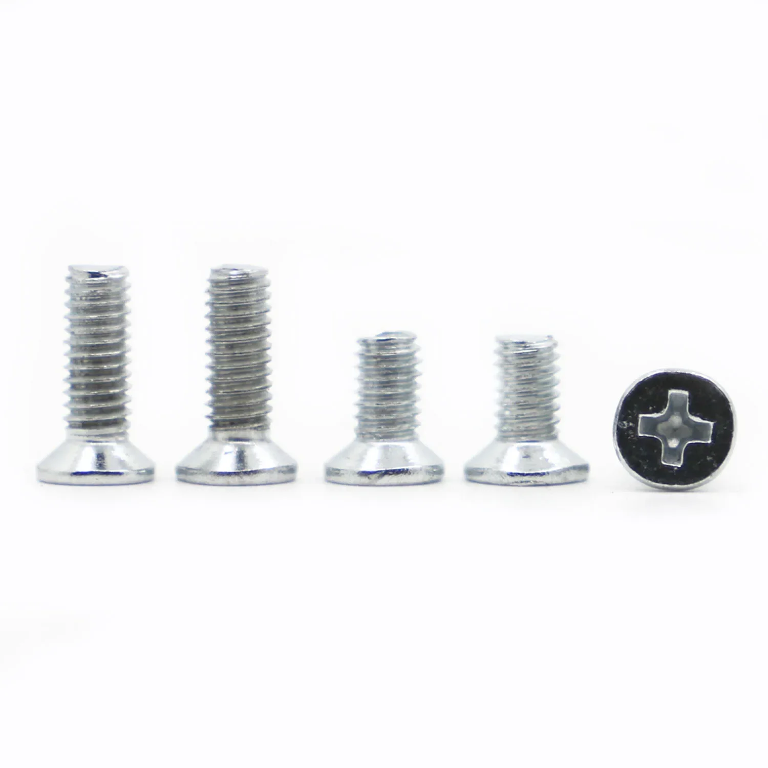 10-50pcs M3~M8 GB819 Zinc Plated Carbon Steel Phillips Flat Countersunk Head Bolt Cross Machine Screw