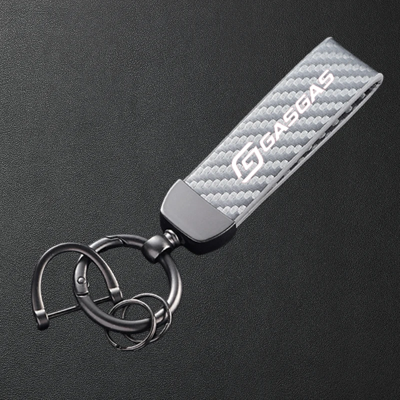 Chaveiro de metal com padrão de fibra de carbono para motocicleta de alta qualidade para GASGAS MC450F EC300 GP SM 700 900 EC Acessórios